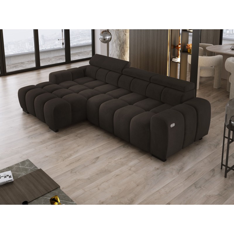 Narożnik OMBO S MINI Lewostronny z Elektryczną Regulacją WERSAL