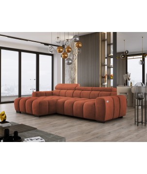 Narożnik OMBO S MINI Lewostronny z Elektryczną Regulacją WERSAL