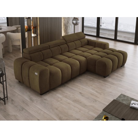 Narożnik OMBO S MINI Prawostronny z Elektryczną Regulacją WERSAL