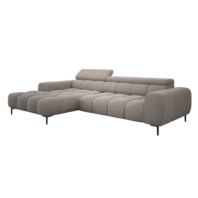 Narożnik PLAZA MINI wolnostojący Lewostronny w tkaninie Promocyjnej APHRODITE 04 WERSAL