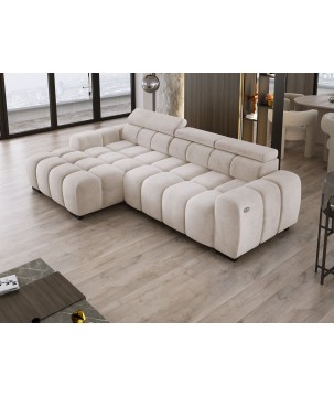 Narożnik BULL S MINI Lewostronny z Elektryczną Regulacją WERSAL