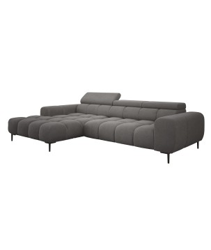 Narożnik PLAZA MINI wolnostojący Lewostronny w tkaninie Promocyjnej APHRODITE 22 WERSAL