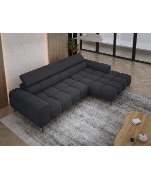 Narożnik PLAZA MINI wolnostojący Prawostronny w tkaninie Promocyjnej APHRODITE 23 WERSAL