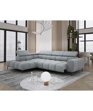 Narożnik PLAZA L wolnostojący Lewostronny w tkaninie CLOUD 81 WERSAL