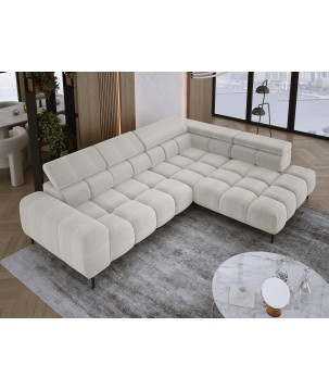 Narożnik PLAZA L wolnostojący Prawostronny w tkaninie EDEN 01 WERSAL