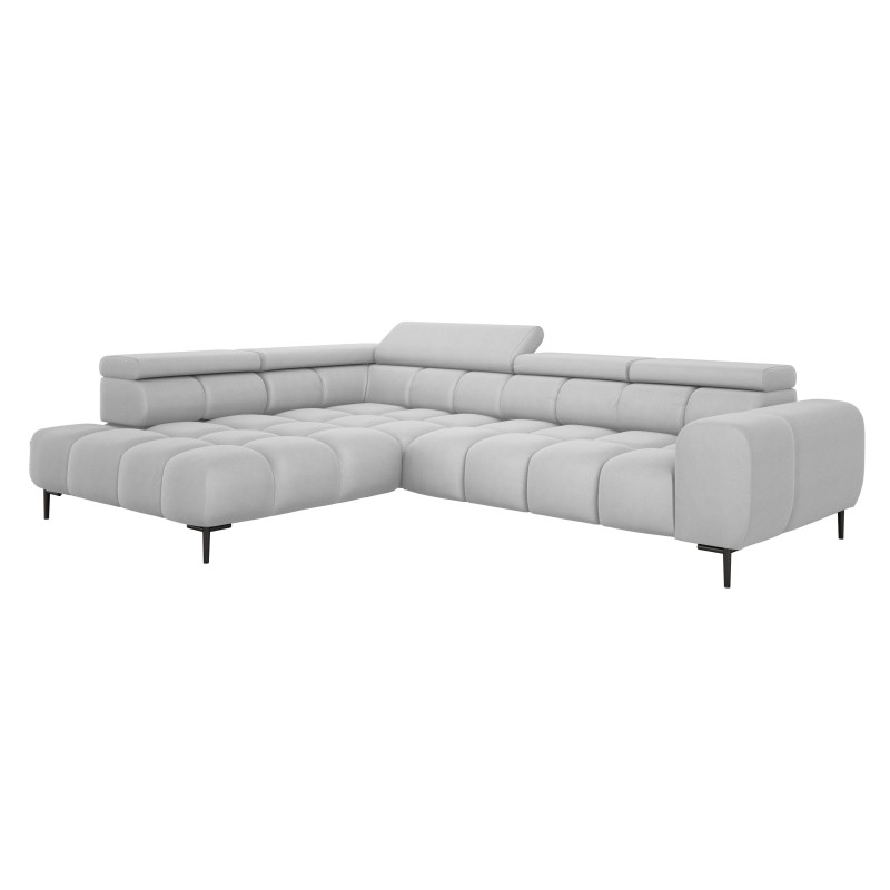 Narożnik PLAZA L wolnostojący Lewostronny w tkaninie SOLAR 80 WERSAL