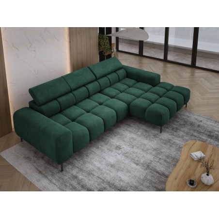 Narożnik PLAZA MINI wolnostojący Prawostronny w tkaninie CLOUD 39 WERSAL