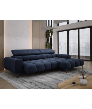 Narożnik PLAZA MINI wolnostojący Prawostronny w tkaninie CLOUD 79 WERSAL