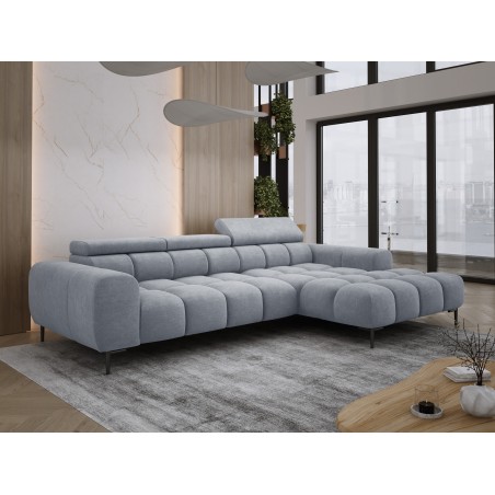 Narożnik PLAZA MINI wolnostojący Prawostronny w tkaninie CLOUD 82 WERSAL