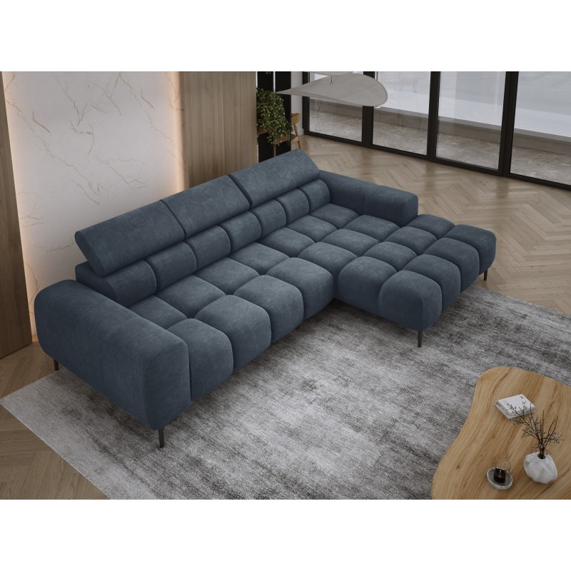 Narożnik PLAZA MINI wolnostojący Prawostronny w tkaninie CLOUD 97 WERSAL