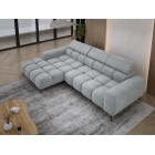 Narożnik PLAZA MINI wolnostojący Lewostronny w tkaninie CLOUD 81 WERSAL
