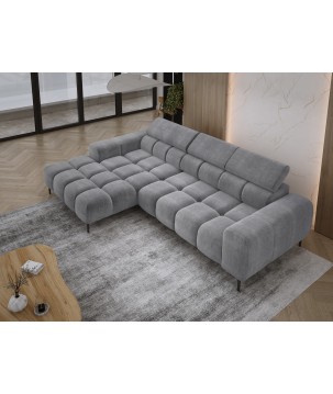 Narożnik PLAZA MINI wolnostojący Lewostronny w tkaninie EDEN 20 WERSAL