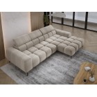 Narożnik PLAZA MINI wolnostojący Prawostronny w tkaninie EDEN 04 WERSAL