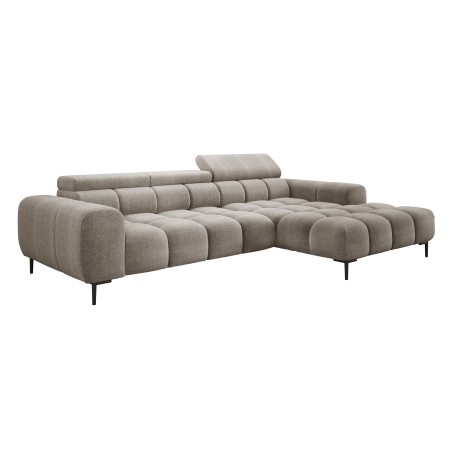 Narożnik PLAZA MINI wolnostojący Prawostronny w tkaninie EDEN 04 WERSAL