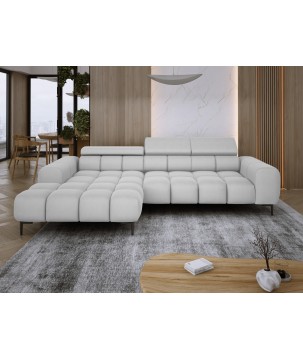 Narożnik PLAZA MINI wolnostojący Lewostronny w tkaninie SOLAR 80 WERSAL