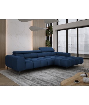 Narożnik PLAZA MINI wolnostojący Prawostronny w tkaninie SOLAR 79 WERSAL