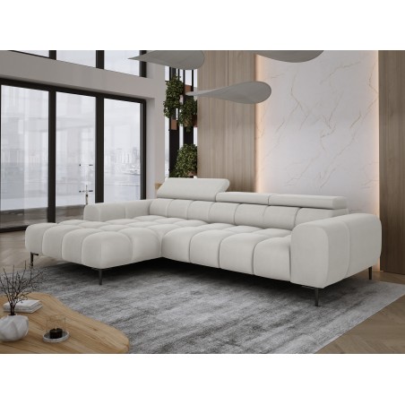 Narożnik PLAZA MINI wolnostojący Lewostronny w tkaninie SOLAR 03 WERSAL