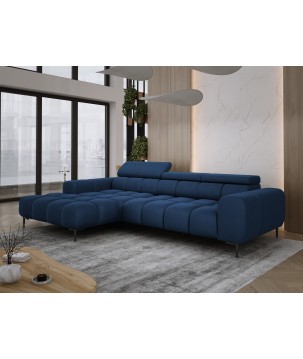 Narożnik PLAZA MINI wolnostojący Lewostronny w tkaninie SOLAR 79 WERSAL