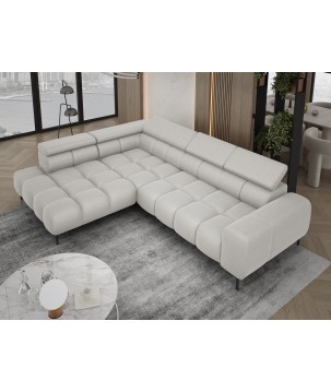 Narożnik PLAZA L z elektryczną regulacją siedziska WERSAL