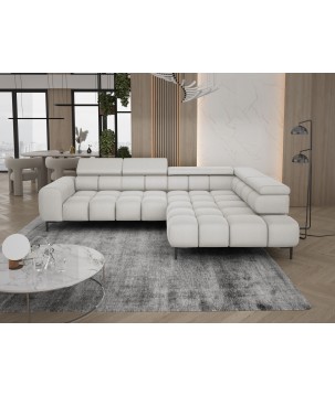 Narożnik PLAZA L z elektryczną regulacją siedziska WERSAL