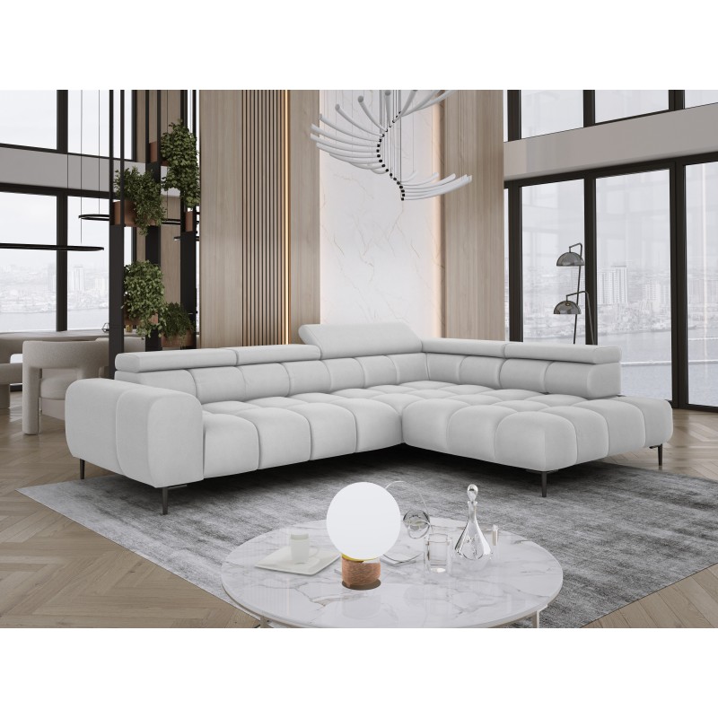 Narożnik PLAZA L z elektryczną regulacją siedziska WERSAL