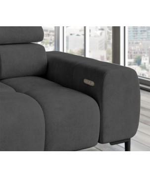 Narożnik PLAZA L z elektryczną regulacją siedziska WERSAL