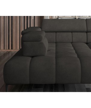 Narożnik PLAZA L z elektryczną regulacją siedziska WERSAL