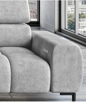 Narożnik PLAZA Mini z elektryczną regulacją siedziska WERSAL