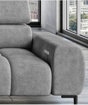 Narożnik PLAZA Mini z elektryczną regulacją siedziska WERSAL