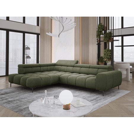 Narożnik PLAZA L wolnostojący Lewostronny w tkaninie Promocyjnej APHRODITE 12 WERSAL