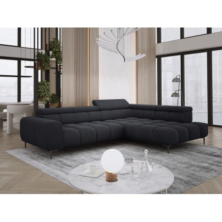 Narożnik PLAZA L wolnostojący Prawostronny w tkaninie Promocyjnej APHRODITE 23 WERSAL