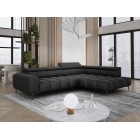 Narożnik PLAZA L wolnostojący Prawostronny w tkaninie Promocyjnej SOLAR 99 WERSAL