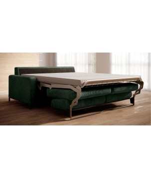 Sofa kanapa TINO 120 z funkcja spania System Włoski i pojemnikiem WERSAL