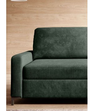 Sofa kanapa TINO 140 z funkcja spania System Włoski i pojemnikiem WERSAL