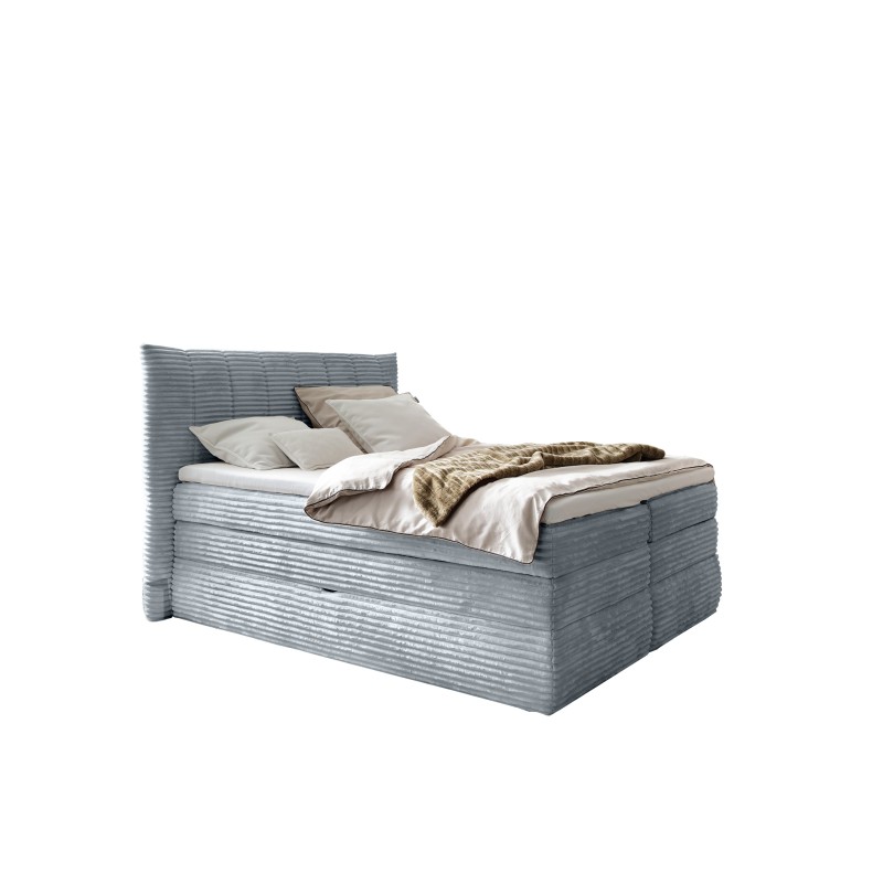 Łóżko Kontynentalne AMBER 140 Box spring 2 x pojemnik WERSAL