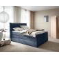 Łóżko Kontynentalne AMBER 180 Box spring 2 x pojemnik WERSAL