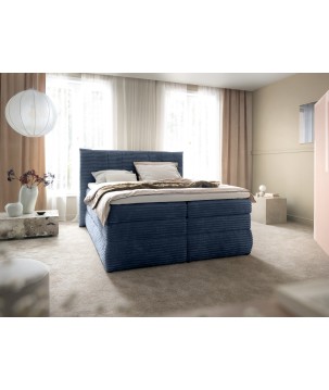 Łóżko Kontynentalne AMBER 180 Box spring 2 x pojemnik WERSAL