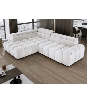 Narożnik BULL L Lewostronny z Elektryczną Regulacją EDEN 01 WERSAL