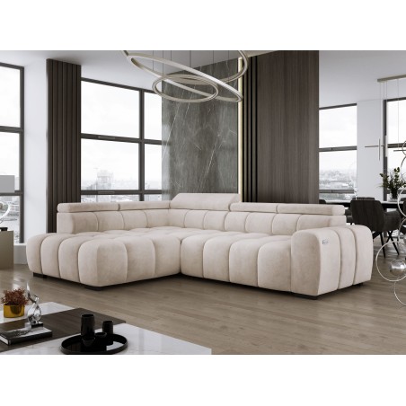 Narożnik BULL L Lewostronny z Elektryczną Regulacją SALVADOR 01 WERSAL