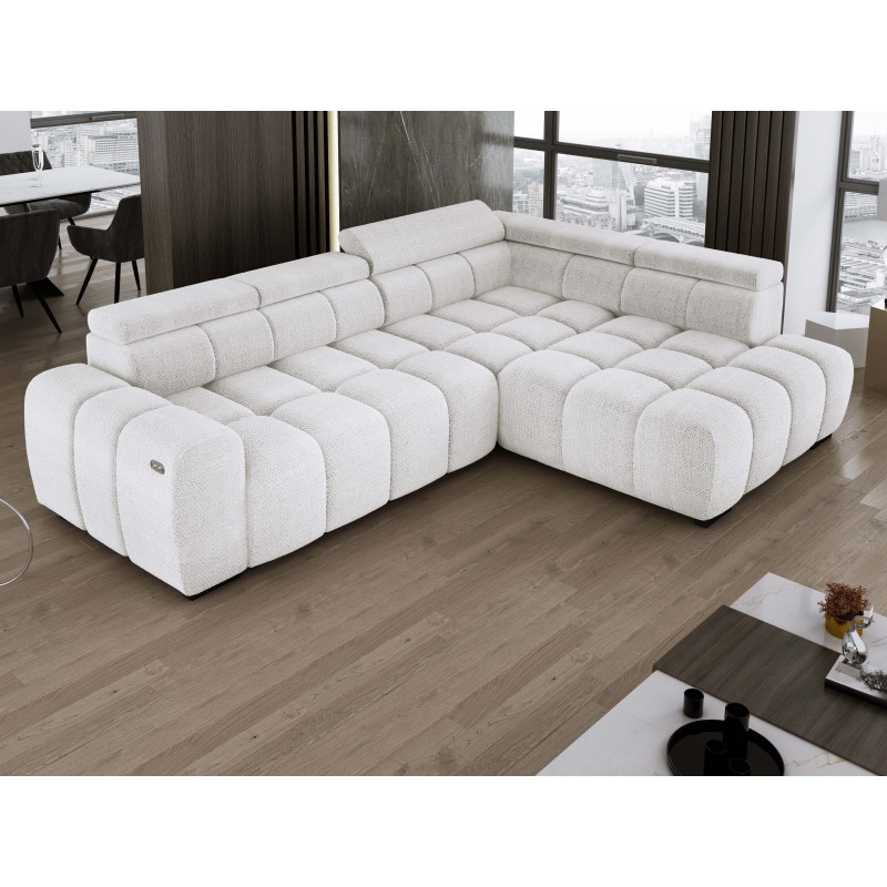 Narożnik BULL L Prawostronny z Elektryczną Regulacją EDEN 01 WERSAL