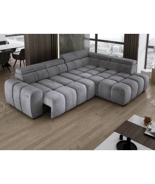 Narożnik BULL L Prawostronny z Elektryczną Regulacją SALVADOR 14 WERSAL