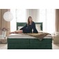 Łóżko Kontynentalne AMBER 140 Box spring 2 x pojemnik WERSAL Łóżko Kontynentalne AMBER 140 Box spring 2 x pojemnik WERSAL