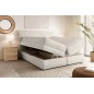 Łóżko Kontynentalne AMBER 180 Box spring 2 x pojemnik WERSAL
