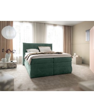 Łóżko Kontynentalne AMBER 180 Box spring 2 x pojemnik WERSAL