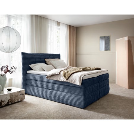 Łóżko Kontynentalne AMBER 180 Box spring 2 x pojemnik WERSAL