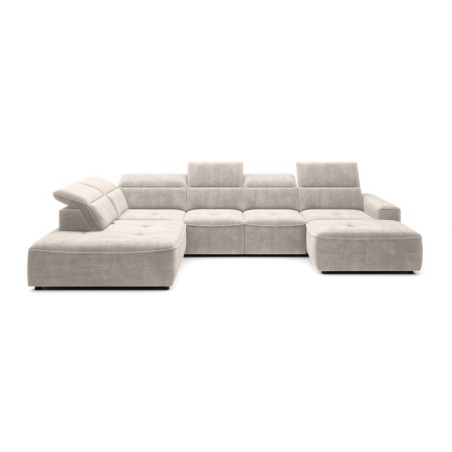 Narożnik COLOMBO XL z elektryczną funkcją spania i pojemnikiem WERSAL