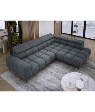 Narożnik PLAZA L Prawostronny w tkaninie CLOUD 97 WERSAL