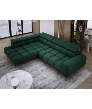 Narożnik PLAZA L Lewostronny w tkaninie CLOUD 39 WERSAL