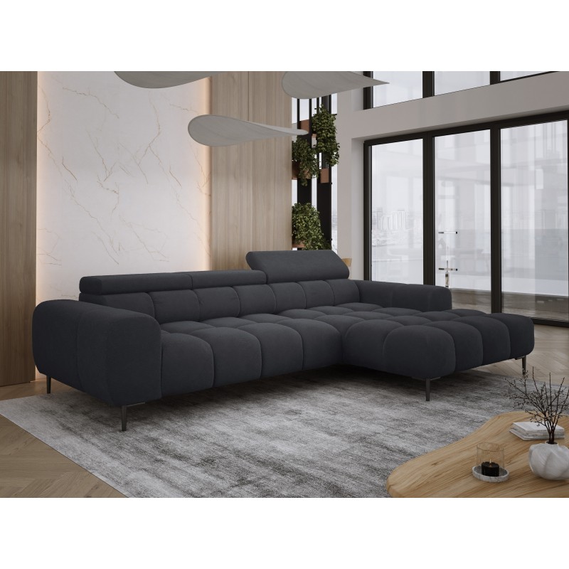 Narożnik PLAZA MINI Prawostronny w tkaninie Promocyjnej APHRODITE 23 WERSAL