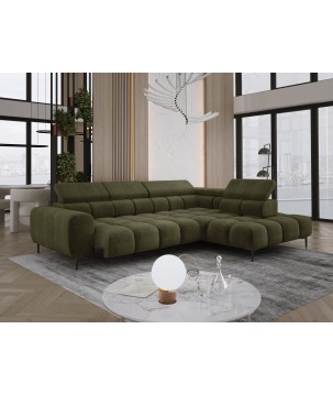 Narożnik PLAZA L Prawostronny w tkaninie EDEN 12 WERSAL